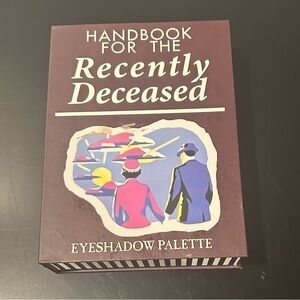 Hot Topic Handbook for the Recently Deceased Eyeshadow Palette RARE